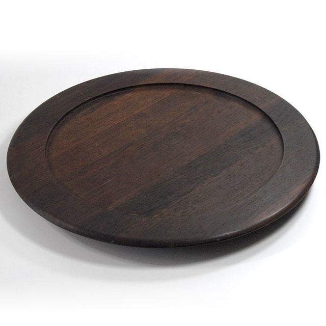 Lazy Susan in Wood by Digsmed, 1960s, Set of 7 For Sale - Image 17 of 18