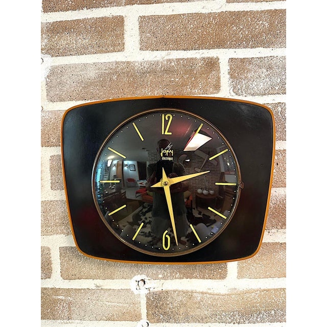 Wall Clock from Jaz Électrique, France, 1960s For Sale - Image 6 of 6