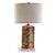 Mid-Century Modern Madagascar Lamp For Sale - Image 3 of 6
