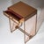 Small Desk with Glass Sides, Italy, Mid-20th Century For Sale In New York - Image 6 of 9