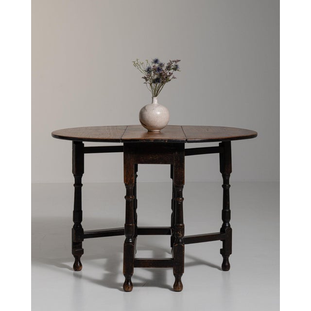 19th Century France Jacobean Brown Wood Console Table For Sale In Greensboro - Image 6 of 11