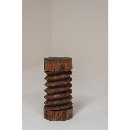 Vintage French Hand-Carved Wooden Wine Screws, Set of 2 For Sale - Image 10 of 15