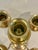 Vintage Georgian Style Brass Five-Light Candelabra, 11.25” For Sale - Image 9 of 9