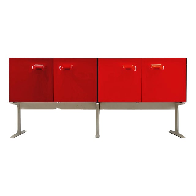 Vintage French DF2000 Sideboard by Raymond Loewy, 1970s For Sale