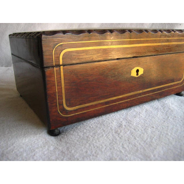 Mid 19th Century French Napoleon III Sewing Box For Sale - Image 9 of 10