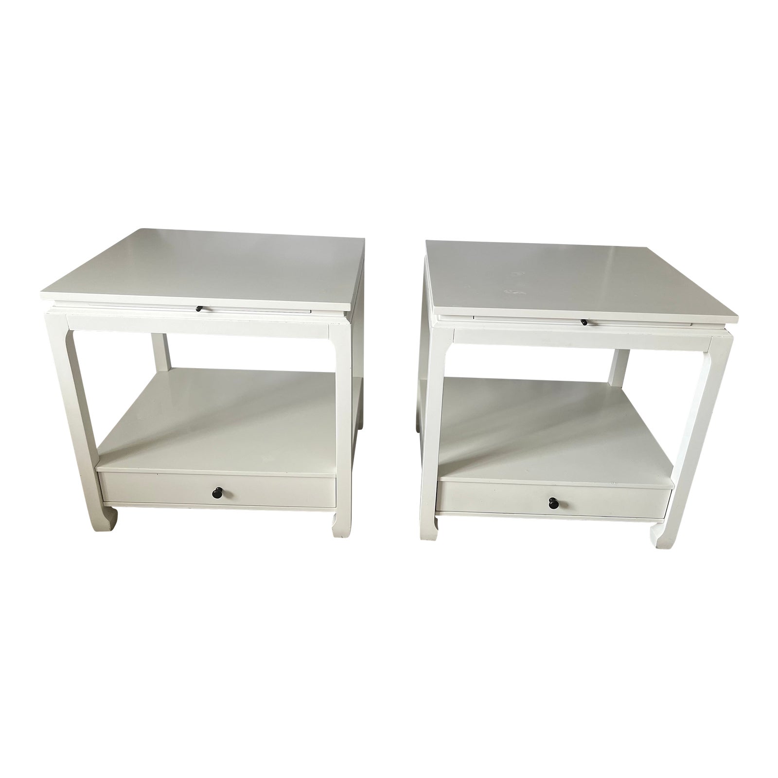 Pair of Ballard Designs Side Tables Chairish