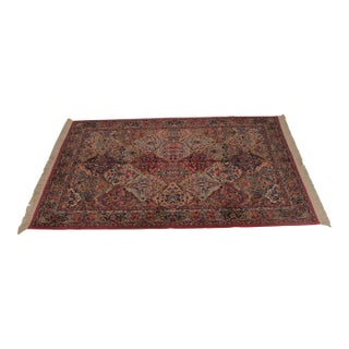 Karastan Multicolor Wool Kirman Approx. 6x9 Room Size Rug For Sale