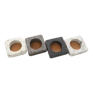 Sea Stone Coasters - Set of 4