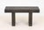 Modern Sheet Iron Metal Bench. 17.5" H x 34.5" W x 14" D. Provenance: From a 45 Sutton Place South Estate.