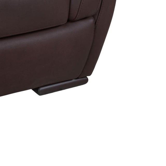 A399 3-Seater Sofa in Dark Brown Leather from Natuzzi Editions For Sale - Image 5 of 15