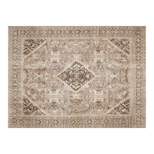 1940s Persian Mahal Rug For Sale