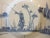 18th Century Antique 18th Century English London Delft Blue & White Faience Platter in the Chinese Kangxi Taste For Sale - Image 5 of 11