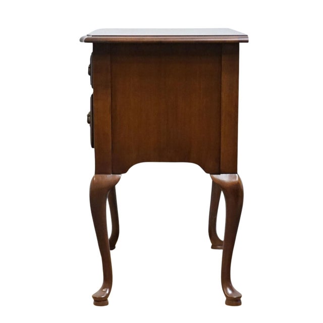 Brown Thomasville Furniture Collector's Cherry Traditional Style 32" Lowboy Chest 10131-720 For Sale - Image 8 of 12