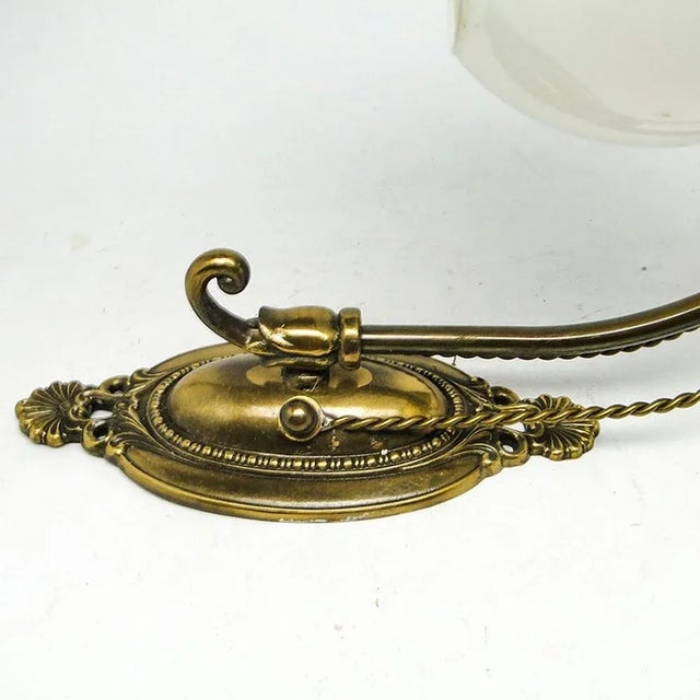 Metal Empire Sconce, Poland, 1970s For Sale - Image 7 of 9