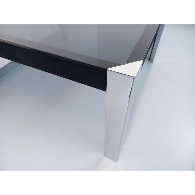 Vintage Italian Square Dining Table by Guido Faleschini, 1970s For Sale - Image 11 of 18