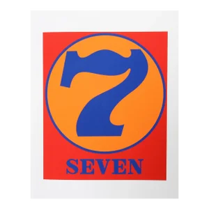 Number 7 from the American Dream Portfolio, Robert Indiana Screenprint (Unsigned)