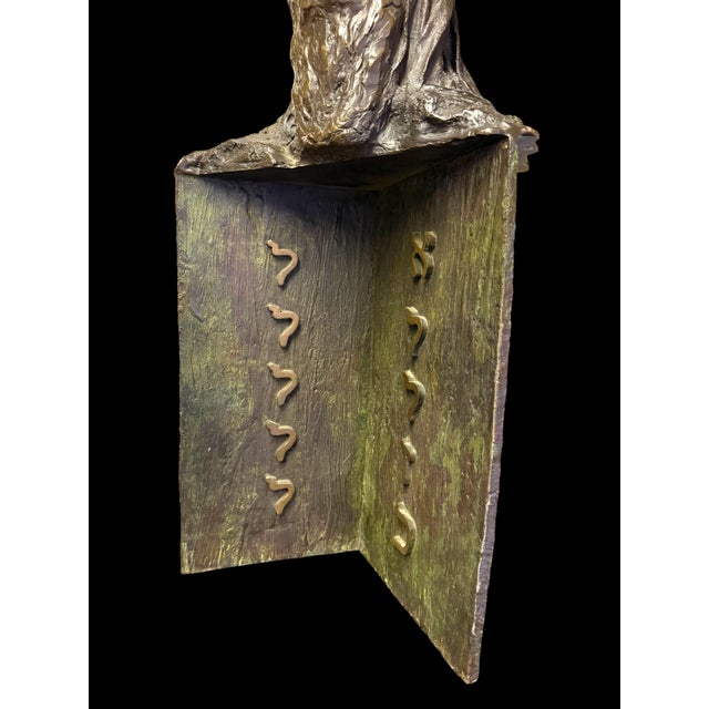 A Limited Edition Patinated Sculpture of Moses For Sale In Los Angeles - Image 6 of 12