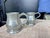 Antique and Vintage Pewter Tankard Mugs - Set of Two For Sale - Image 4 of 12