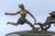 1990s 1990s Art Deco Bronze (Amazon Hunter) Large Black Marble After Ketley heavy For Sale - Image 5 of 18