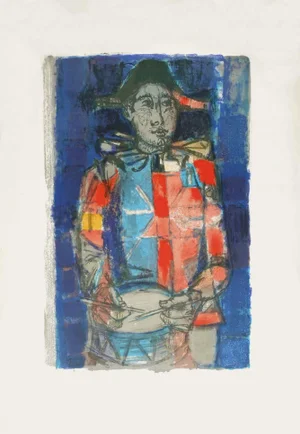 1956 Paul Guiramand l'Arlequin Poster