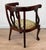 Wood Antique Traditional Edwardian Mahogany Parlor Club Chair For Sale - Image 7 of 13