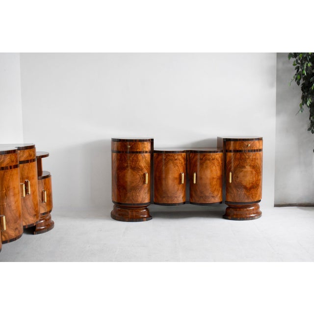 Vintage Sideboards from Architetti Artigiani Anonimi, 1930s, Set of 2 For Sale - Image 4 of 5