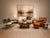 Three Armchairs in Ebonized Wood & Metal With Loose Cushion, Carlo Hauner, 1950s For Sale - Image 16 of 18