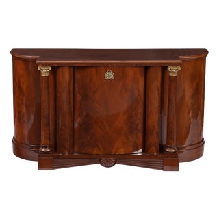 Biedermeier Mahogany Credenza, Northern Germany, 1830s For Sale