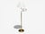 Armaturhantverk Göteborg, Articulating Floor Lamp, Brass, Fabric, Sweden, 1960s For Sale - Image 4 of 11