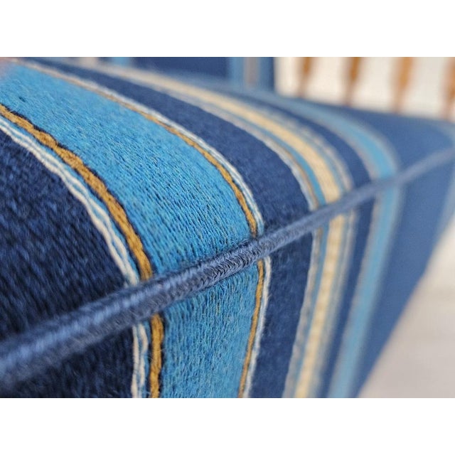 Danish Sleeping Foldable Sofa in Oak, 1970s For Sale - Image 18 of 18