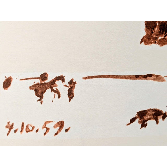 1960s Pablo Picasso, Matadors, Picadors & Bulls, 1961, Lithograph For Sale - Image 5 of 6