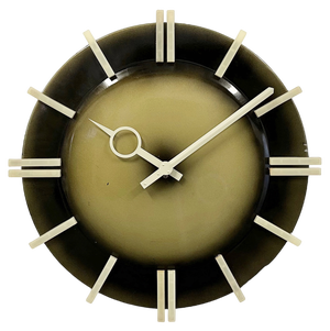 Industrial Office Wall Clock from Pragotron, 1970s