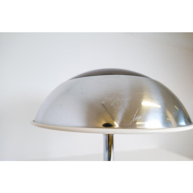 Large Space Age Chrome Table Lamp from Fagerhults, Sweden, 1970s For Sale - Image 6 of 18