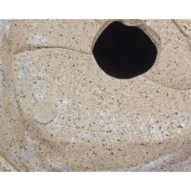 Cream 2012 Studio Pottery Sculpture of a Bird by Gordon Martz For Sale - Image 8 of 8