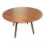 Stellar Works Ren Round Walnut Dining Table + Herman Miller Eames Fiberglass Wood Dowel Chairs For Sale