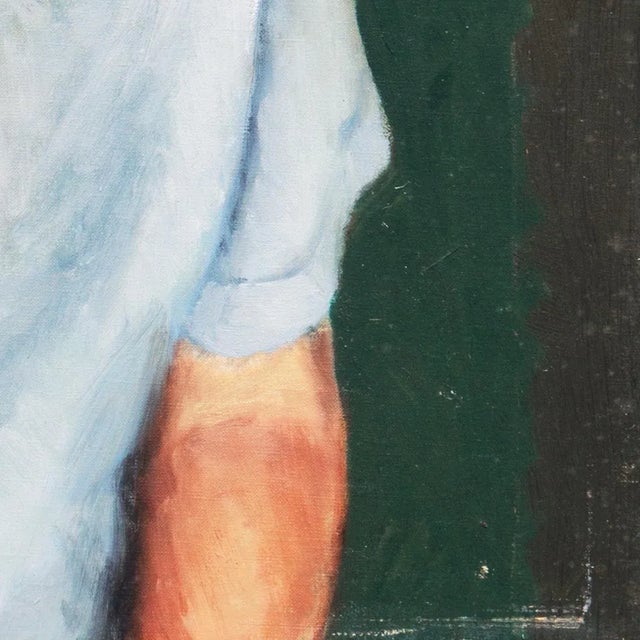 'Contemplative', 1990s, American School For Sale - Image 4 of 9