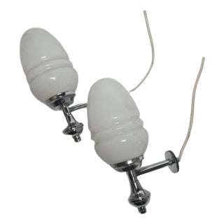 Art Deco Style Sconces, Poland, 1970s, Set of 2 For Sale