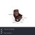 This set consists of an armchair and matching footstool from the Stressless Reno series, forming a cozy comfort duo. The...