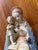 Religious Mid-Century Goebel m.i. Hummel "Flower Madonna" Figurine With Blue Cloak, TMK-3 For Sale - Image 3 of 9