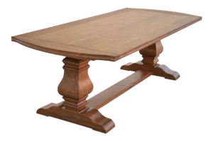Expandable Dining Table Made From Rift Sawn Oak