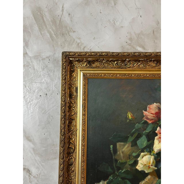 1900 - 1909 Still Life Composition, 1900s, Oil Painting on Canvas, Framed For Sale - Image 5 of 13