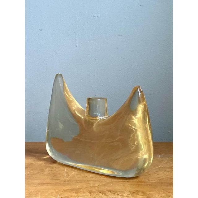 Vintage Lucite Abstract Sculpture For Sale - Image 9 of 12