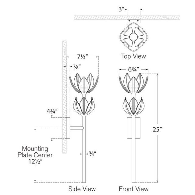 Description: The Alberto collection by Julie Neill honors artist Diego Giacometti with its graceful floral motifs. Each...