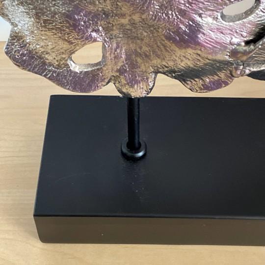 Uttermost Contemporary Lotus Sculpture 26” X 18” Statement Piece Modern Décor (Model #17867) For Sale - Image 15 of 18