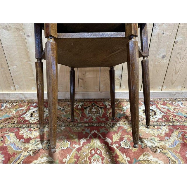 Art Deco Octagonal Side Table For Sale - Image 5 of 9