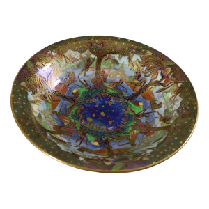 Wedgwood Fairyland Lustre Jumping Faun Lily Tray