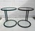 Vintage Metal Side Tables by Mobil Metal, Italy, 1980s, Set of 2 For Sale - Image 13 of 15
