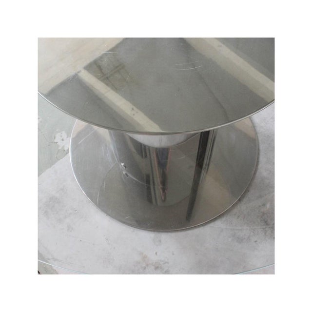 Metal Cidonio ​​Round Table, Italy, 1969 For Sale - Image 7 of 9