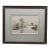 Antique James Fagan Signed Solitude Rowboat Marsh Seascape Etching 23" For Sale