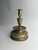 17th Century 17th Century Nuremberg Brass Bell Form Engraved Candlestick For Sale - Image 5 of 11